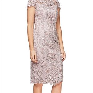 Alex Evenings Women's Short Embroidered Dresses 10